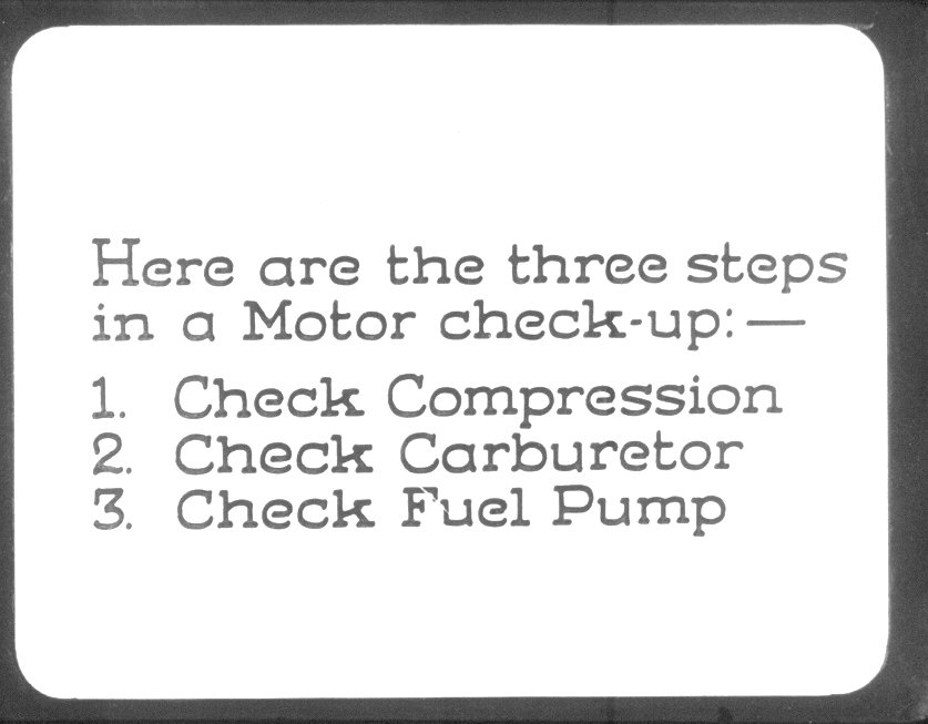 1930 Chevrolet Rule Of Thumb Film Strip Page 6